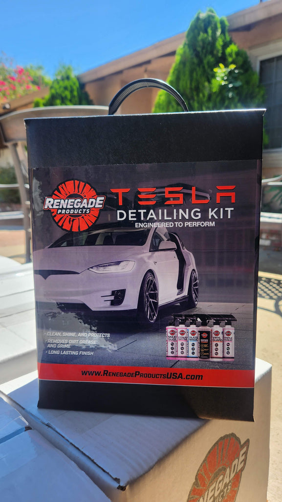 How to clean a Tesla - Renegade Products USA